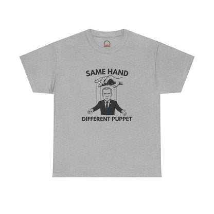 "Same Hand, Different Puppet" T-Shirt