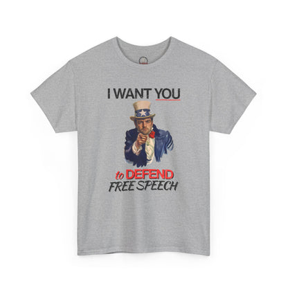 "Defend Free Speech" T-Shirt