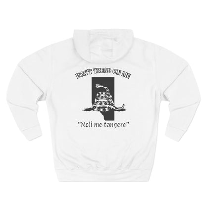 "Don't Tread On Me, White" Hoodie