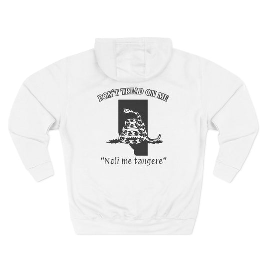 "Don't Tread On Me, White" Hoodie