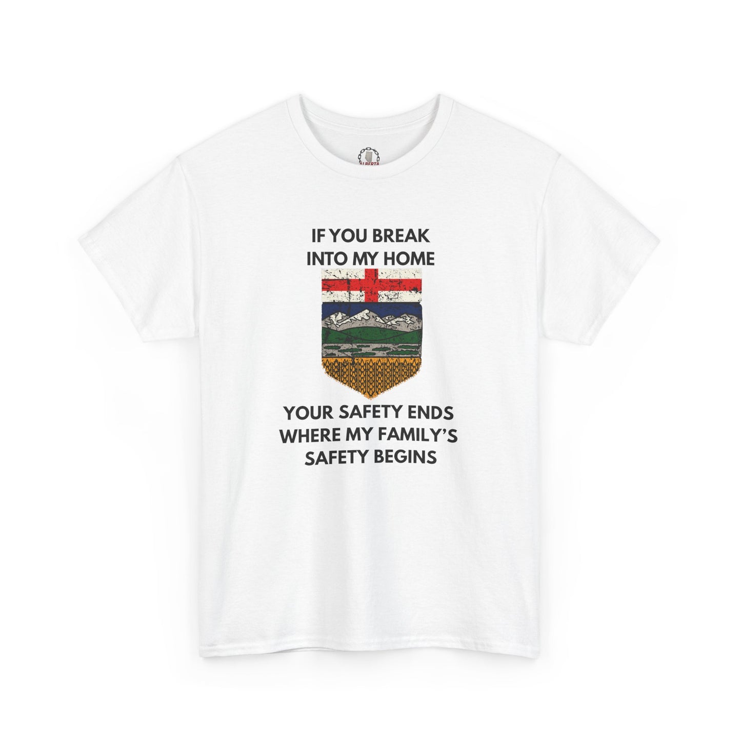 "Your Safety Ends..." T-Shirt