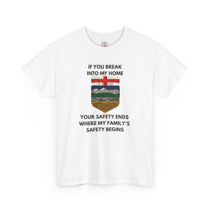 "Your Safety Ends..." T-Shirt