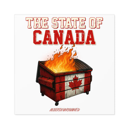 "State of Canada" Sticker