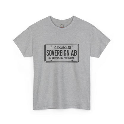 "Sovereign AB License Plate" T-Shirt