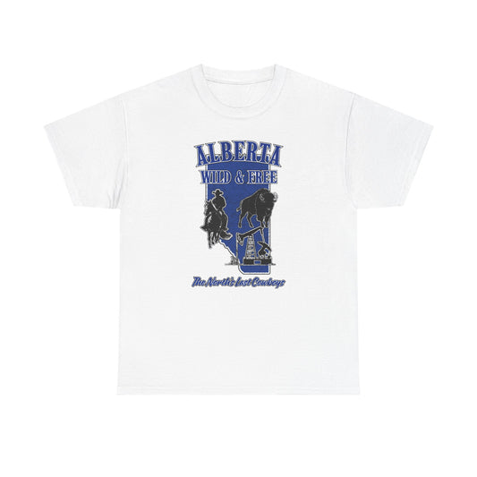 "Wild & Free, Blue" T-Shirt