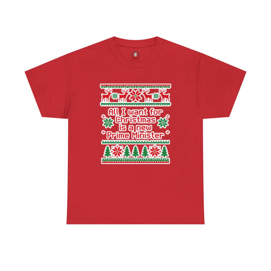 "New Prime Minister" Christmas T-Shirt