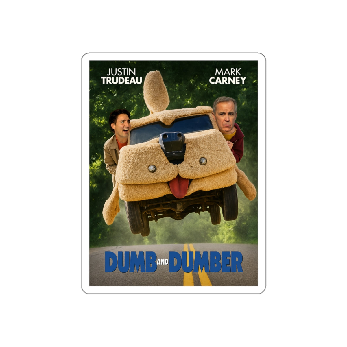 "Dumb and Dumber" Sticker