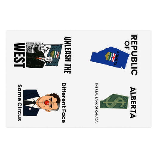 Mixed Sticker Pack of 4