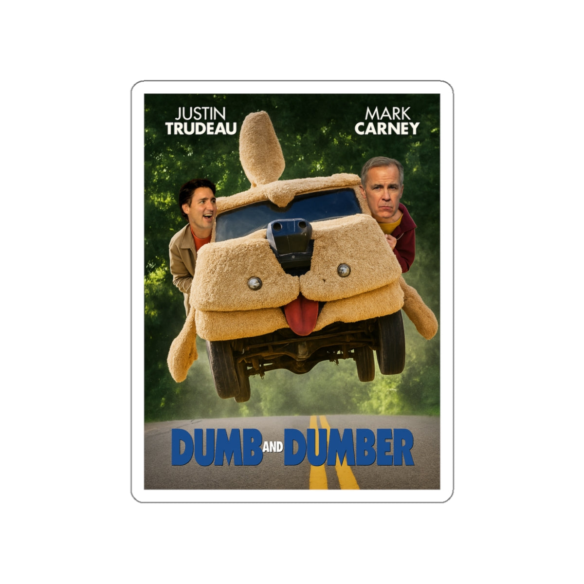 "Dumb and Dumber" Sticker