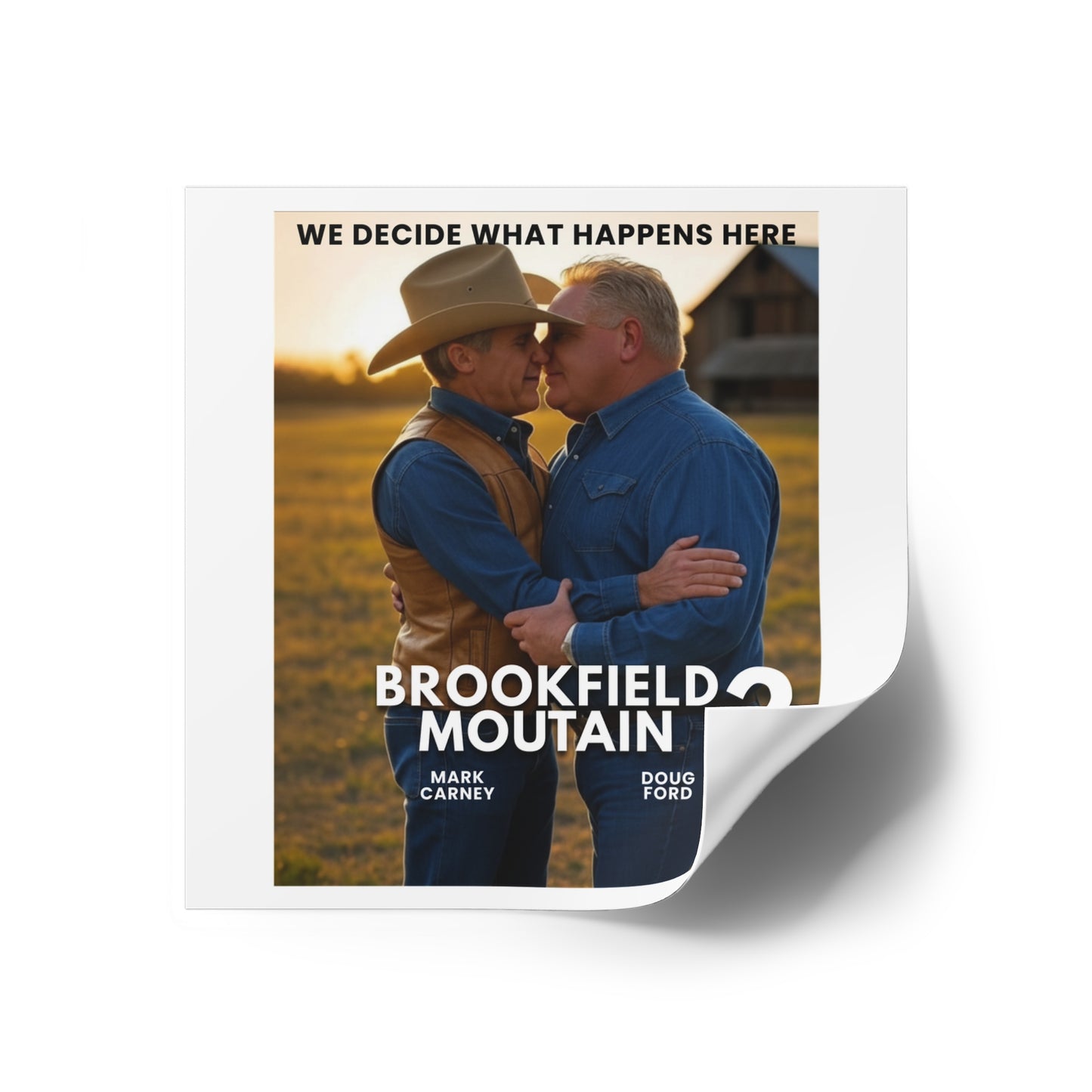 "BROOKFIELD MOUNTAIN 2" Sticker