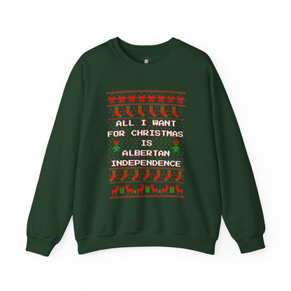 "Alberta Independence" XMAS Sweater