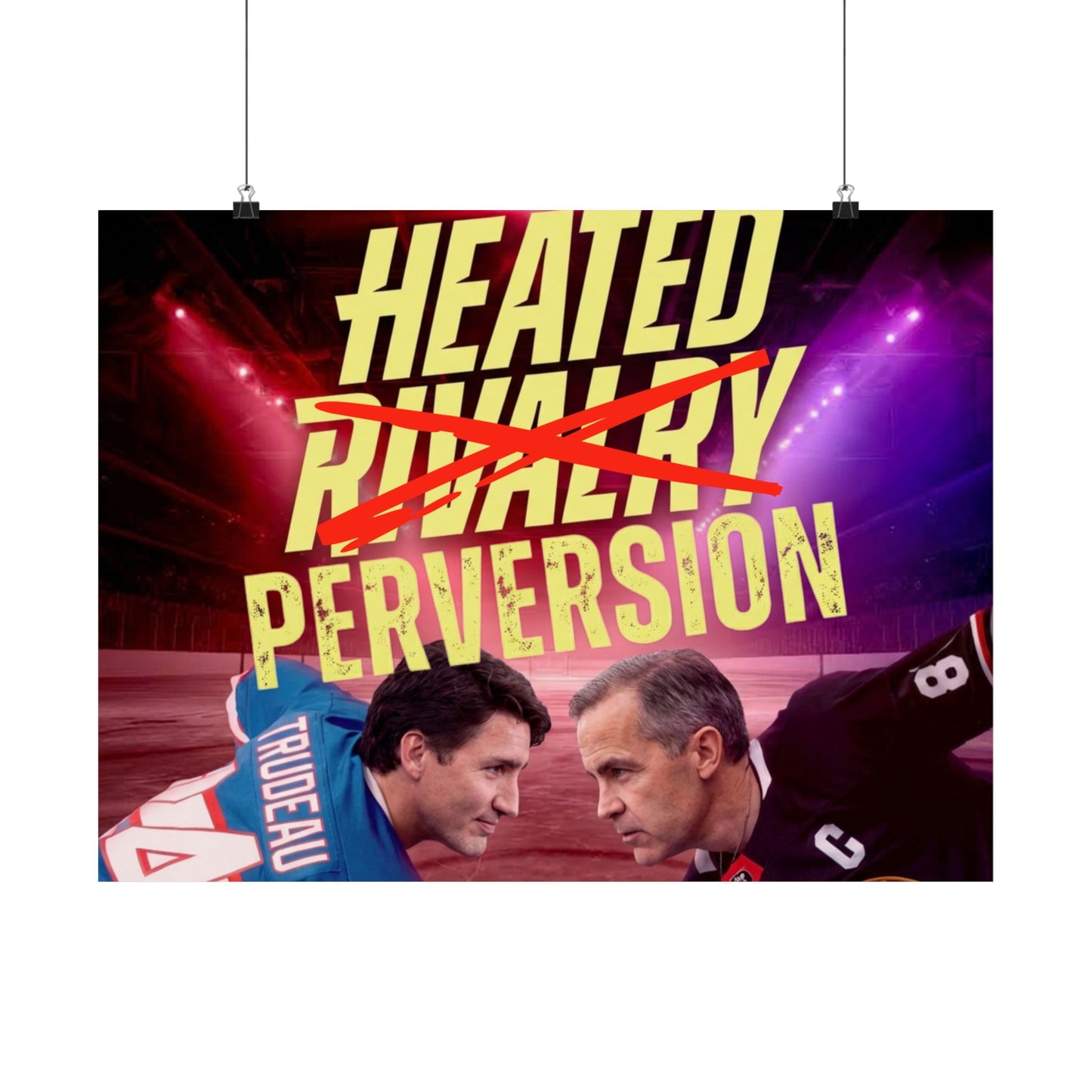 "Heated Rivalry" Satin Posters