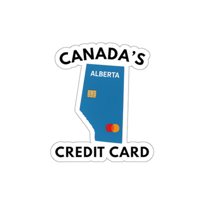 "Canada's Credit Card" Sticker