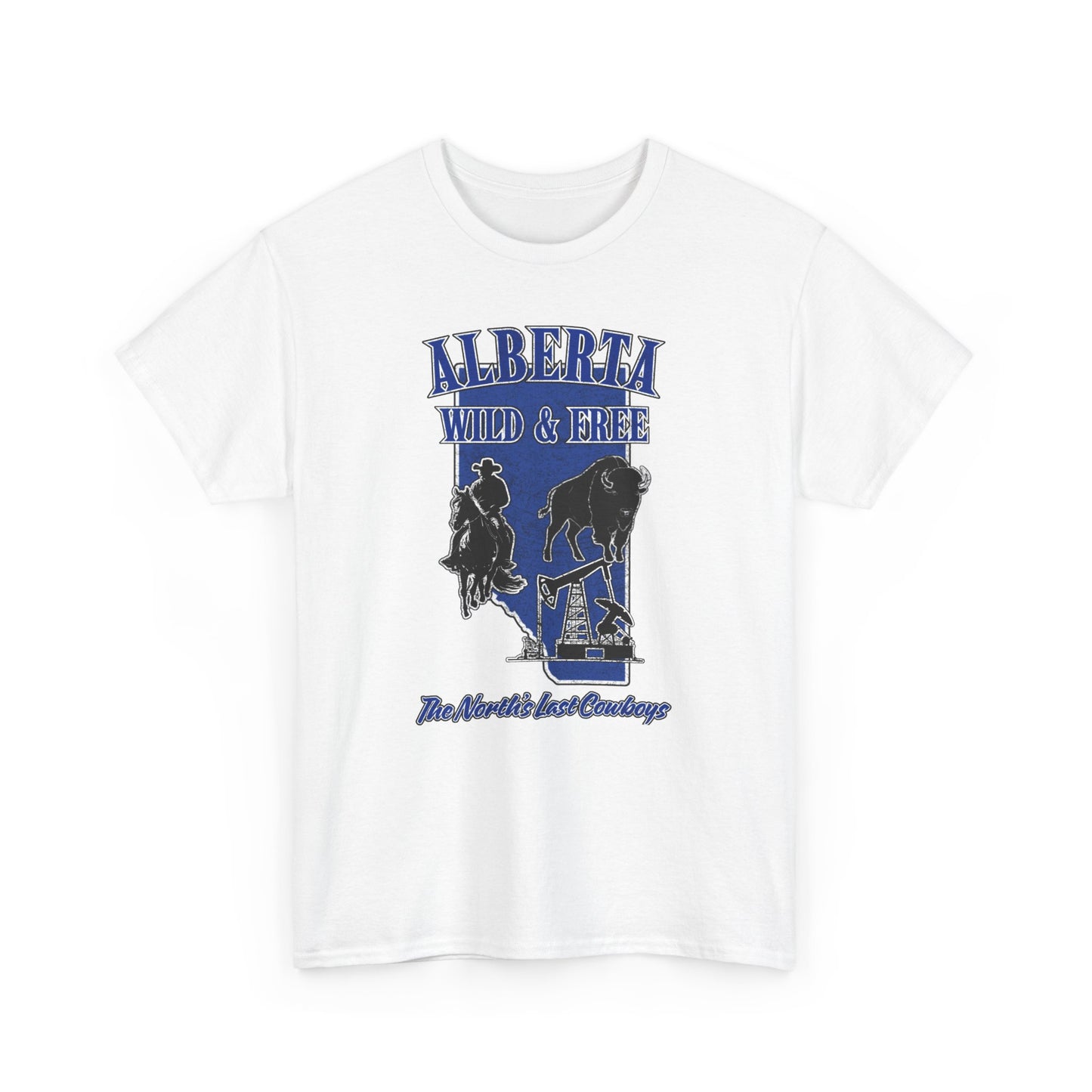 "Wild & Free, Blue" T-Shirt