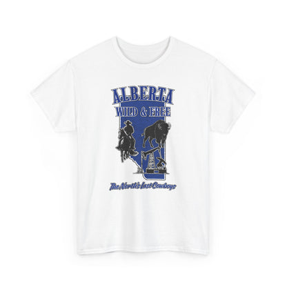 "Wild & Free, Blue" T-Shirt