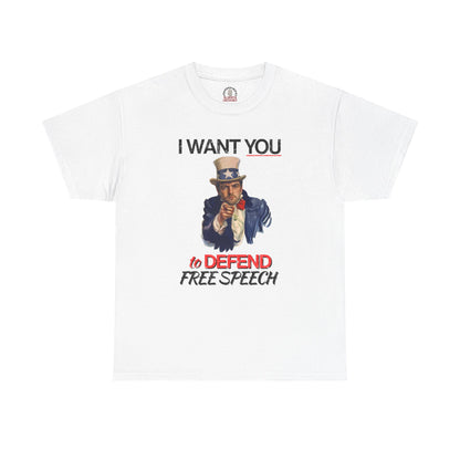 "Defend Free Speech" T-Shirt
